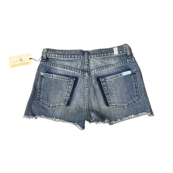 NWT Seven 7 for all Mankind denim shorts 25 - Picture 3 of 6
